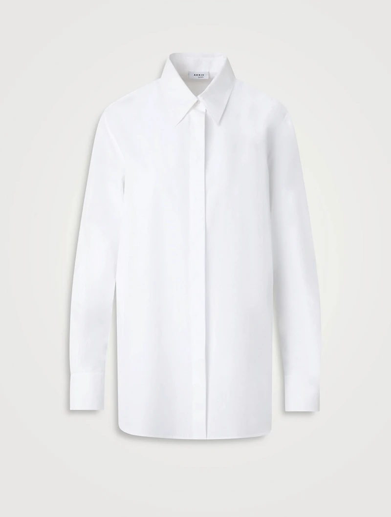 Oversized Poplin Shirt