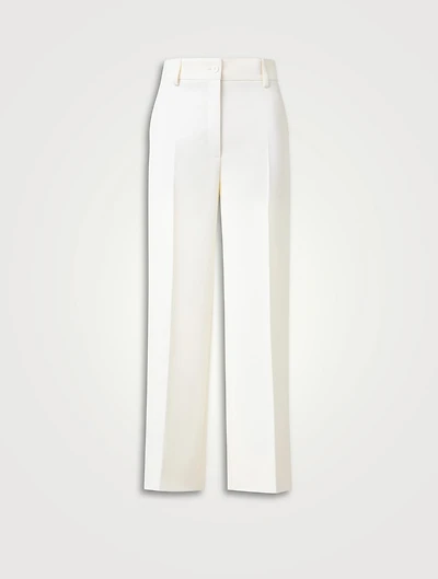 Chiaro Straight-Leg Wool Trousers