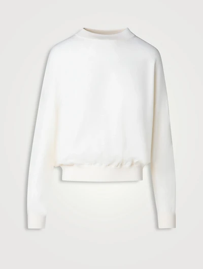 Wool Mockneck Sweater