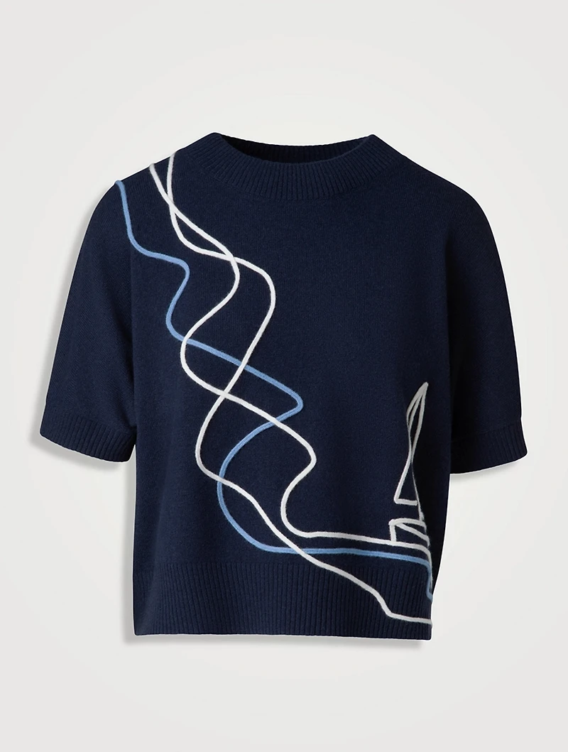 Sailboat Wool And Cashmere Sweater