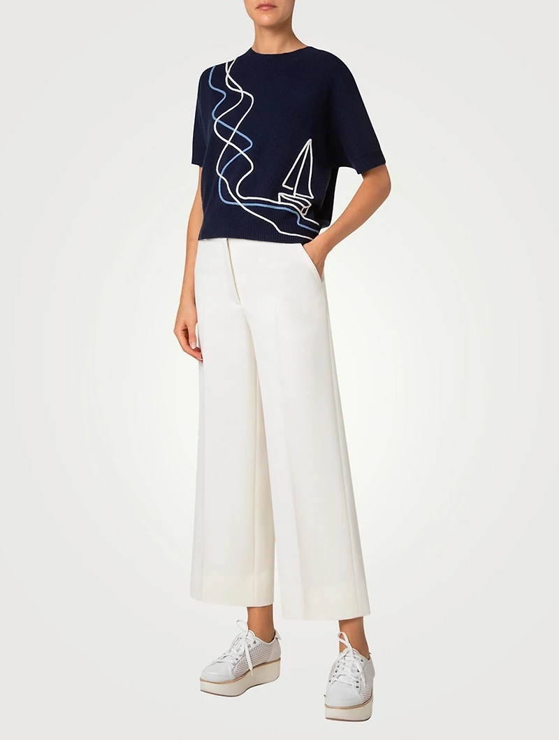 Sailboat Wool And Cashmere Sweater