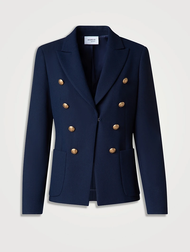 Canvas Crêpe Blazer