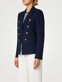 Canvas Crêpe Blazer