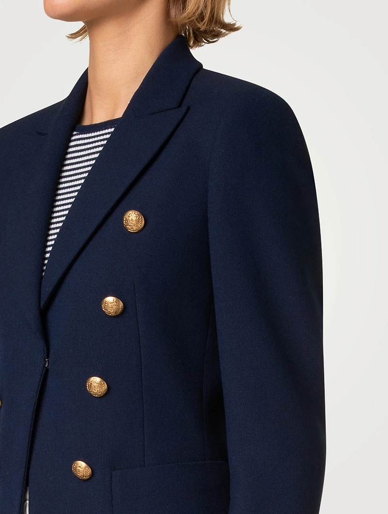 Canvas Crêpe Blazer