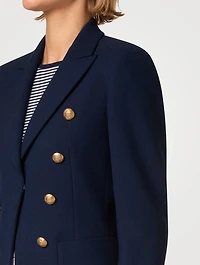 Canvas Crêpe Blazer