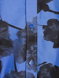 Poplin Shirt Floral Print