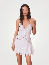 Brealynn Embellished Mini Dress
