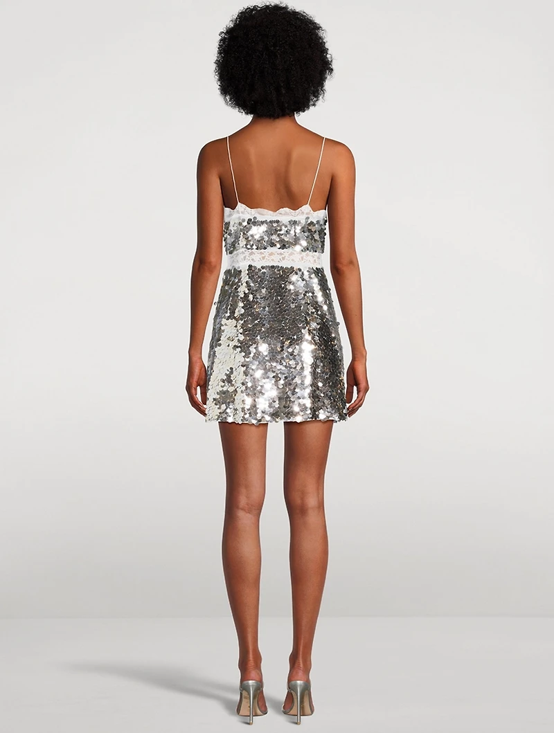 Finta Sequin Mini Dress