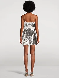 Finta Sequin Mini Dress