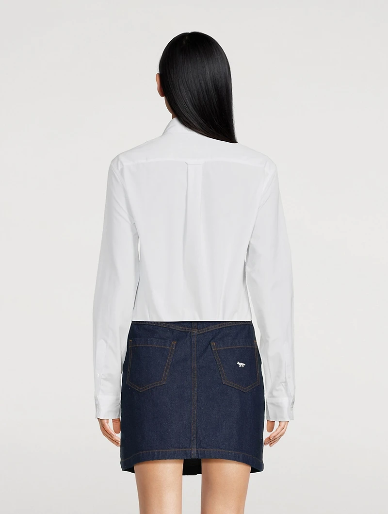 Classic Fox Head Poplin Shirt