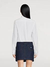 Classic Fox Head Poplin Shirt