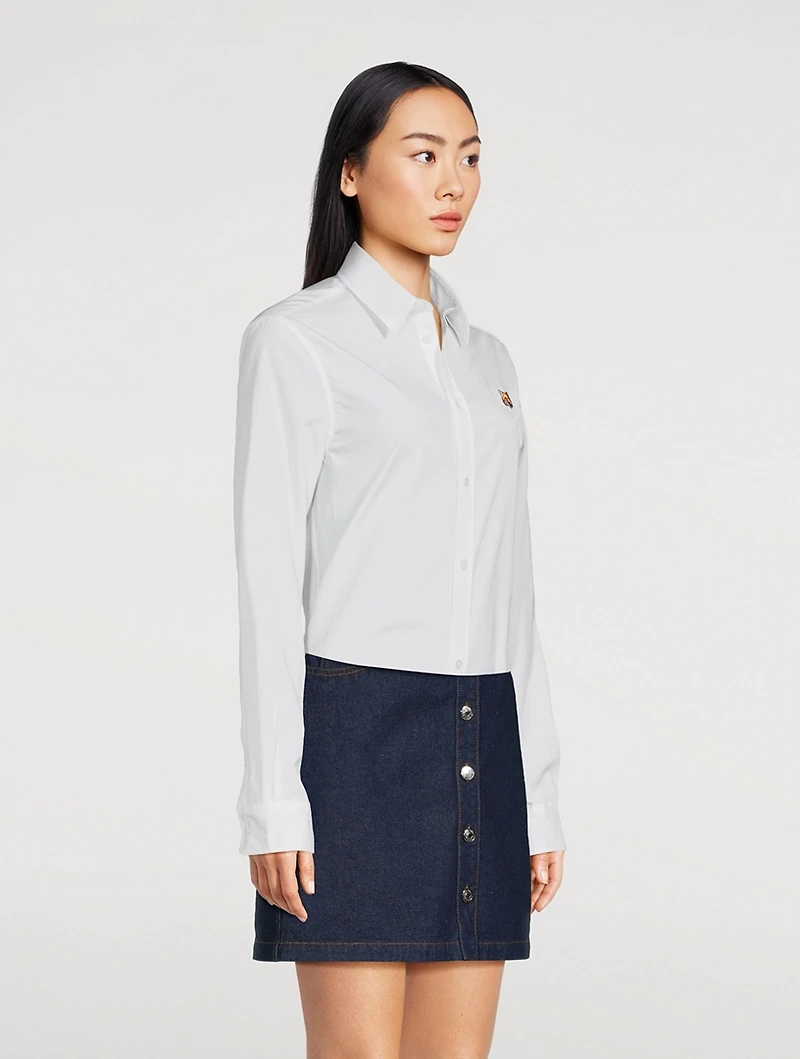Classic Fox Head Poplin Shirt