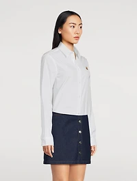 Classic Fox Head Poplin Shirt