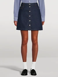 Denim Mini Skirt