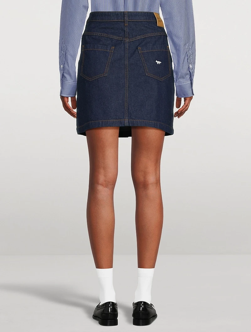 Denim Mini Skirt