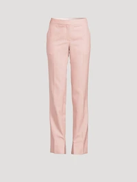 Slim Wool Trousers