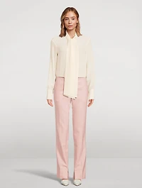 Slim Wool Trousers