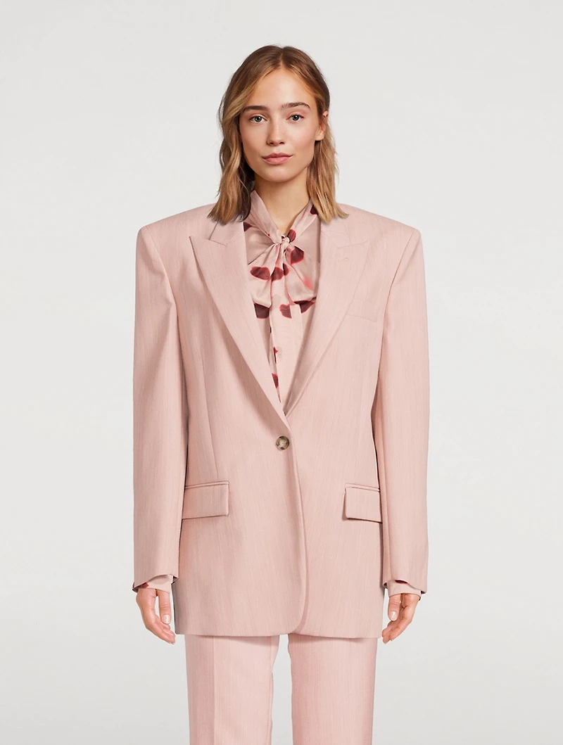 Oversized Wool Blazer