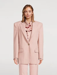 Oversized Wool Blazer