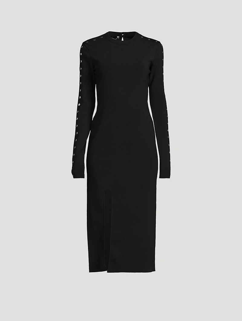 Compact Knit Midi Dress