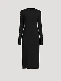 Compact Knit Midi Dress