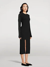 Compact Knit Midi Dress