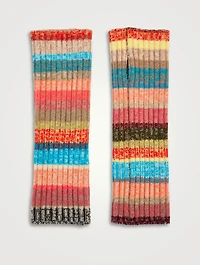 Fair Trade Cashmere Up-Knit Arm Warmers