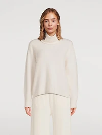 Fair Trade Cashmere AI-Inspired Turtleneck Sweater