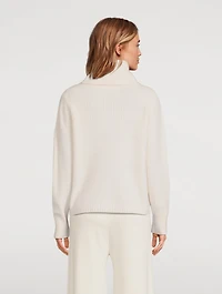 Fair Trade Cashmere AI-Inspired Turtleneck Sweater