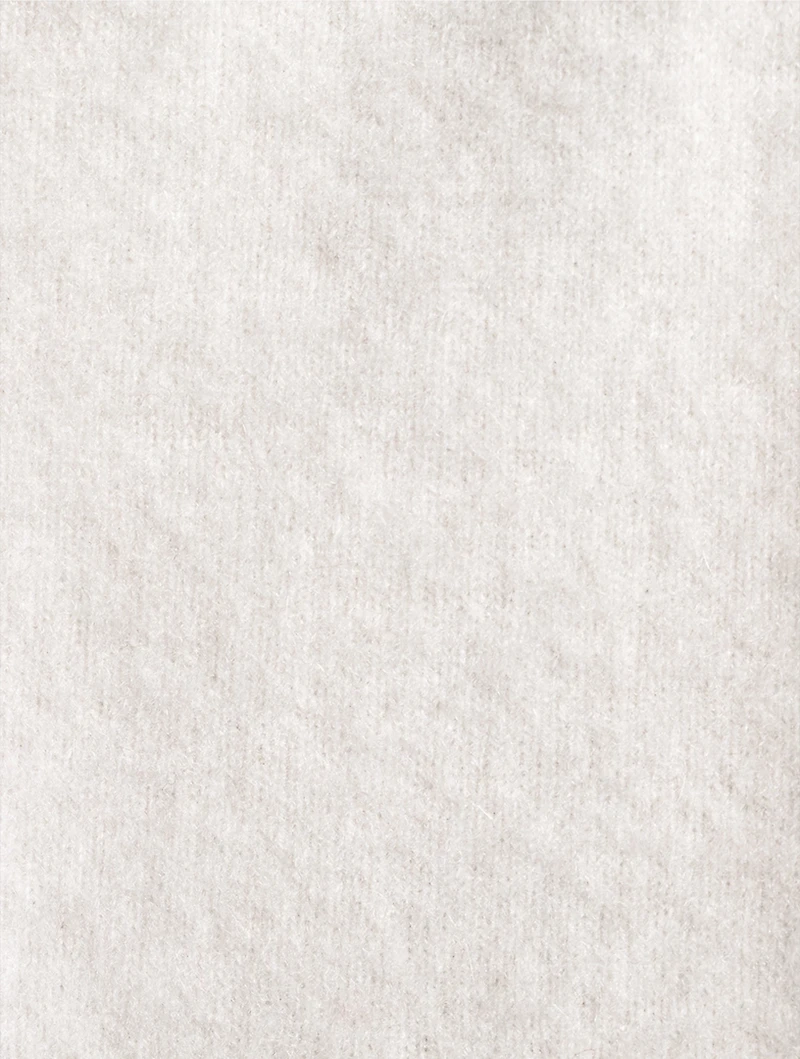 Fair Trade Cashmere AI-Inspired Mini Skirt