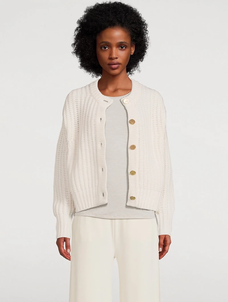 Fair Trade Cashmere Chunky Knit Cardigan