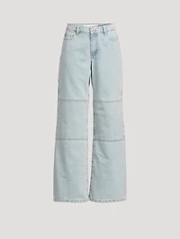 Bianca Mid-Rise Wide-Leg Jeans