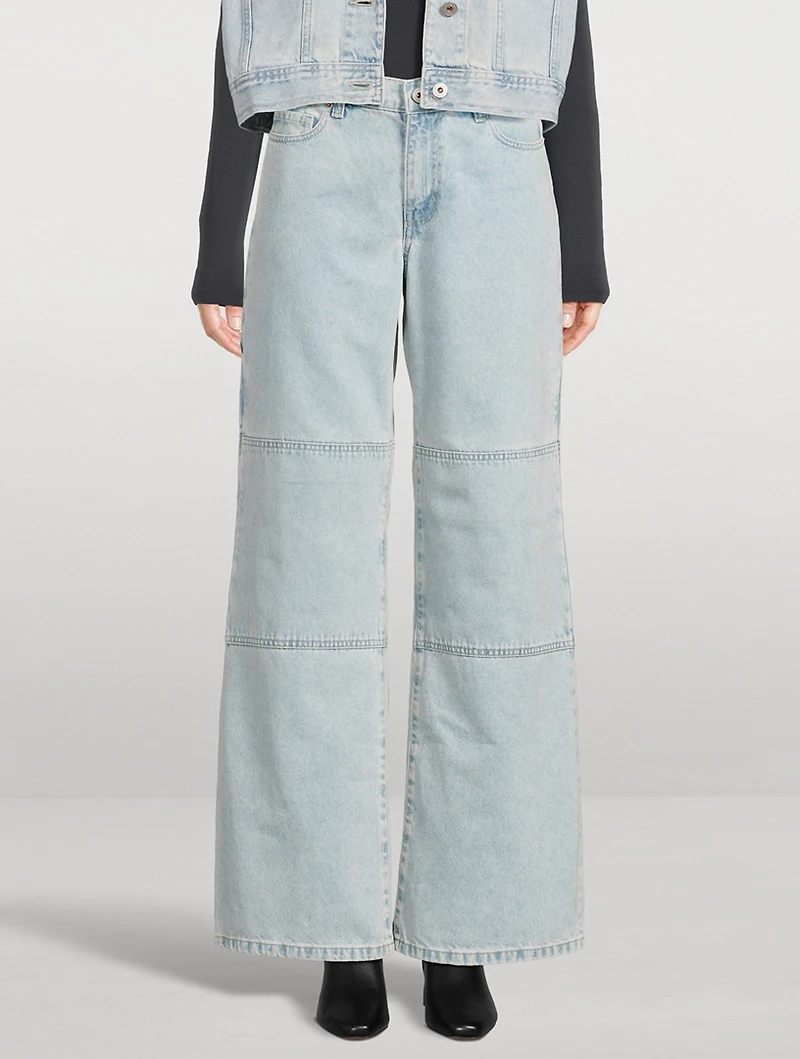 Bianca Mid-Rise Wide-Leg Jeans