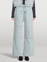 Bianca Mid-Rise Wide-Leg Jeans