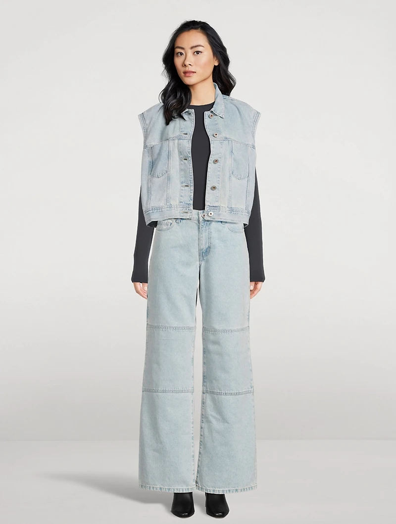 Bianca Mid-Rise Wide-Leg Jeans