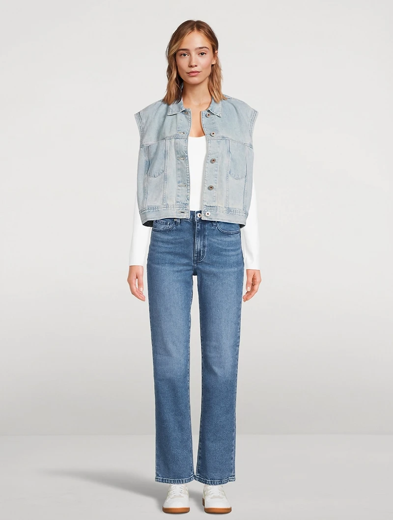 Blake Sleeveless Denim Jacket