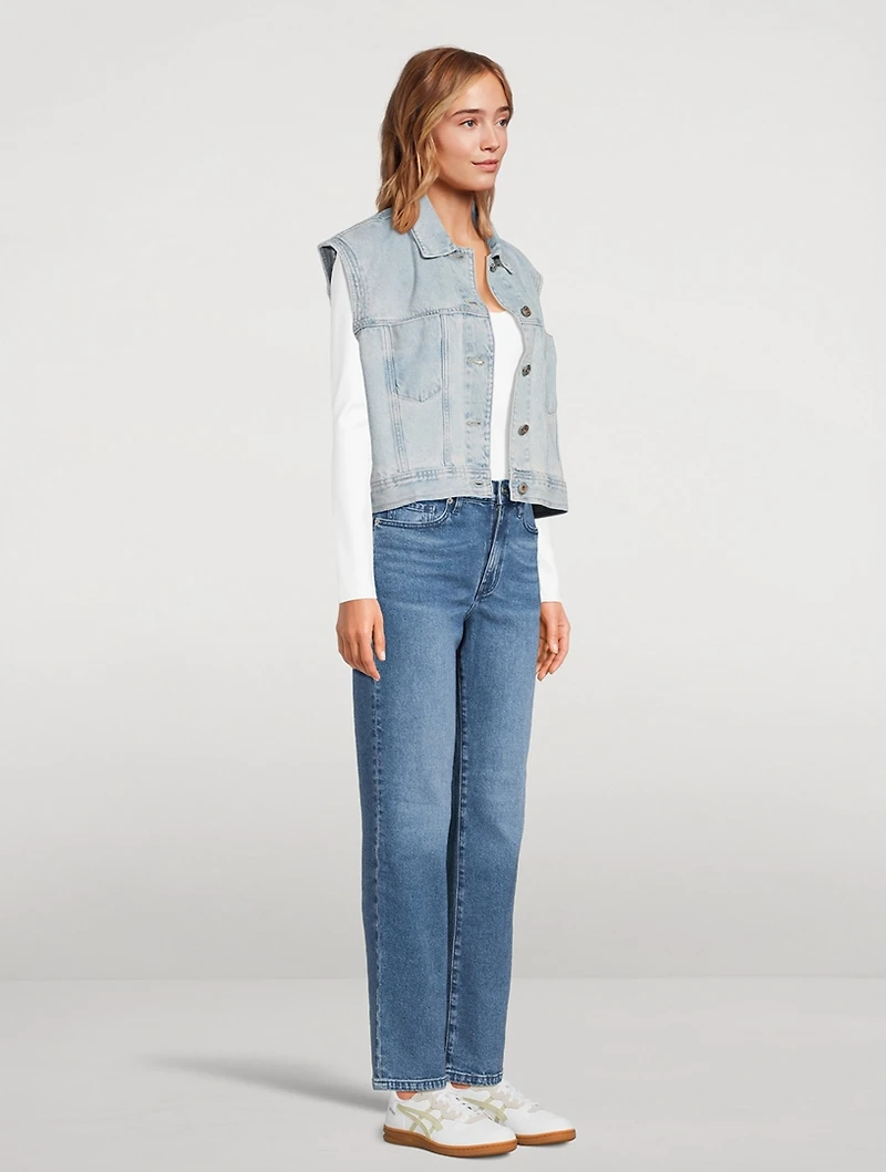 Blake Sleeveless Denim Jacket