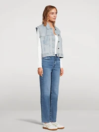 Blake Sleeveless Denim Jacket