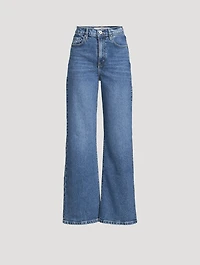 Ellie High-Waisted Wide-Leg Jeans