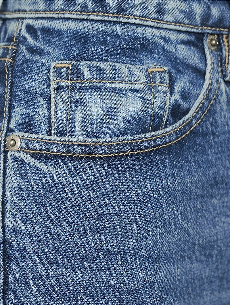 Ellie High-Waisted Wide-Leg Jeans