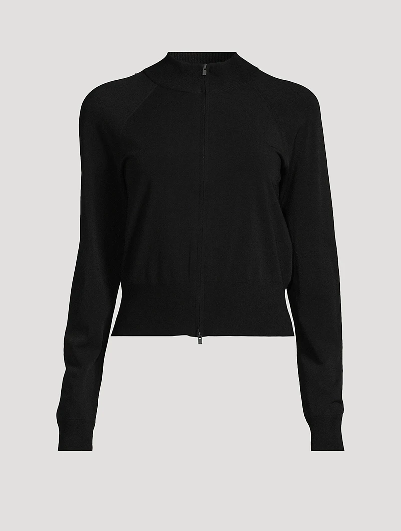 Raglan-Sleeve Jacket