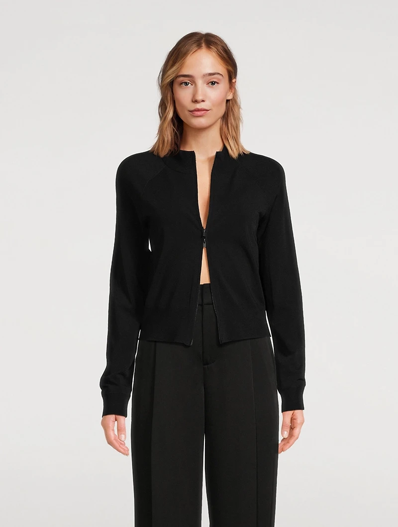 Raglan-Sleeve Jacket