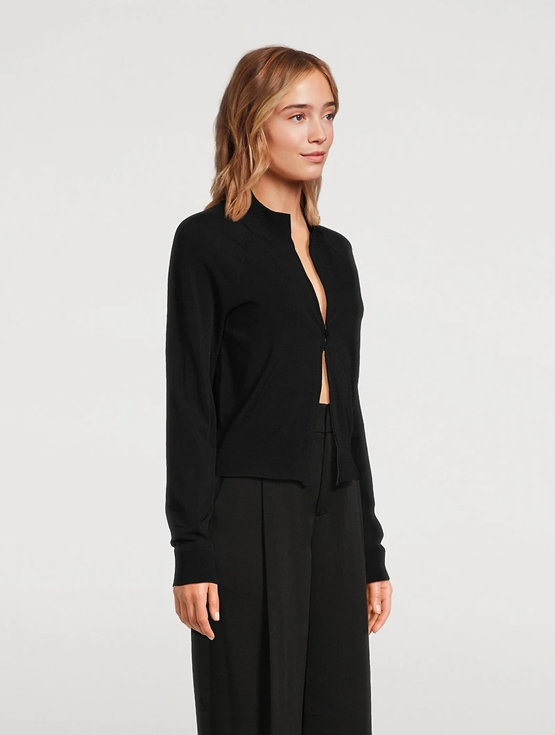 Raglan-Sleeve Jacket