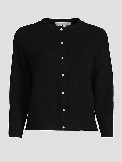 Pearl-Button Cardigan