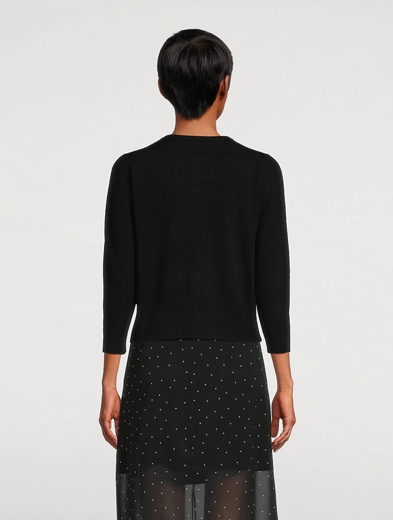 Pearl-Button Cardigan