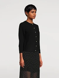 Pearl-Button Cardigan