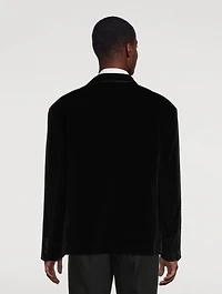 Oversized Velvet Jacket