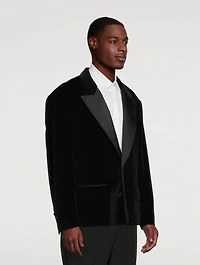 Oversized Velvet Jacket