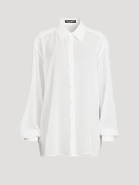 Silk Long-Sleeve Shirt