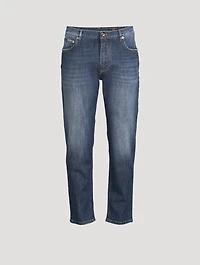 Loose Stretch Denim Jeans